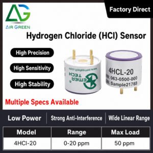 4hcl 20 hydrogen chloride (hcl) sensor high precision electrochemical gas detection sensor