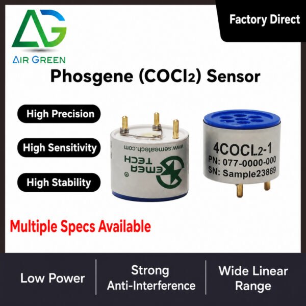 4COCl2-1 Phosgene (COCl2) Sensor High Precision Electrochemical Gas Detection Sensor