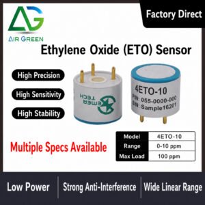 4eto 10 ethylene oxide (eto) sensor high precision electrochemical gas detection sensor