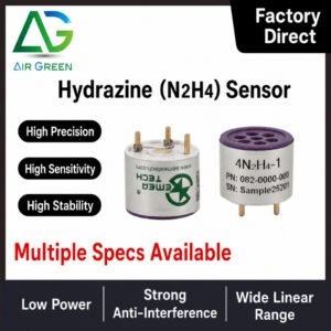 air green 4n2h4 1 hydrazine n2h4 electrochemical gas sensor industrial detector 0 1ppm