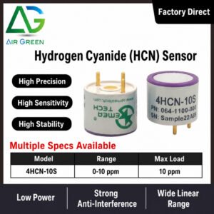 4hcn 10s hydrogen cyanide (hcn) sensor high precision electrochemical gas detection sensor