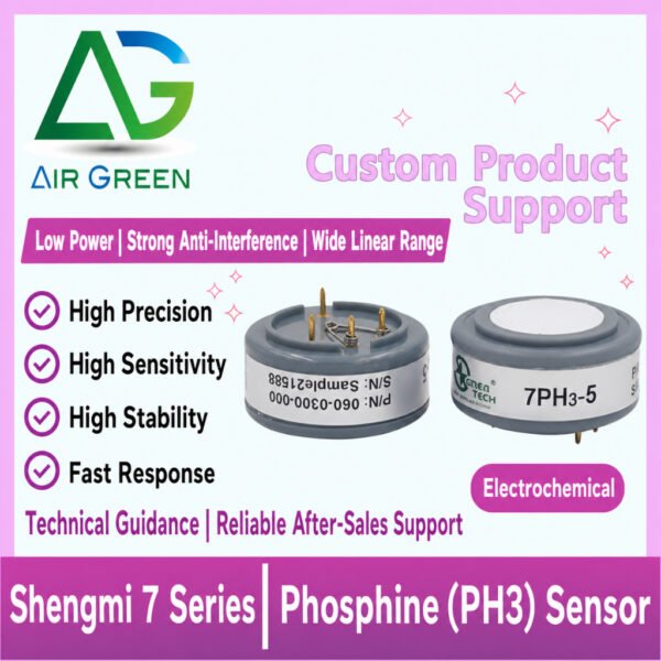 Shengmi 7PH3 Phosphine Electrochemical Gas Sensor PH3-5