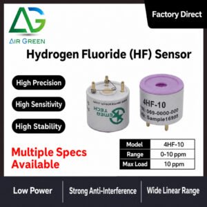 4hf 10 hydrogen fluoride (hf) sensor high precision electrochemical gas detection sensor