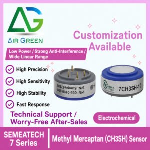 semeatech 7ch3sh 10 methyl mercaptan ch3sh electrochemical gas sensor 0 10 ppm