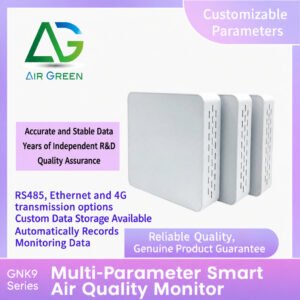 air green gnk9 multi parameter smart air quality monitor pm2.5 co2 tvoc formaldehyde detector
