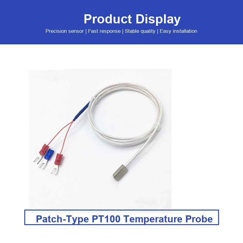 patch type pt100 rtd temperature sensor surface probe silicone cable 50 to 200c patch type pt100 rtd temperature sensor surface probe silicone cable 50 to 200c