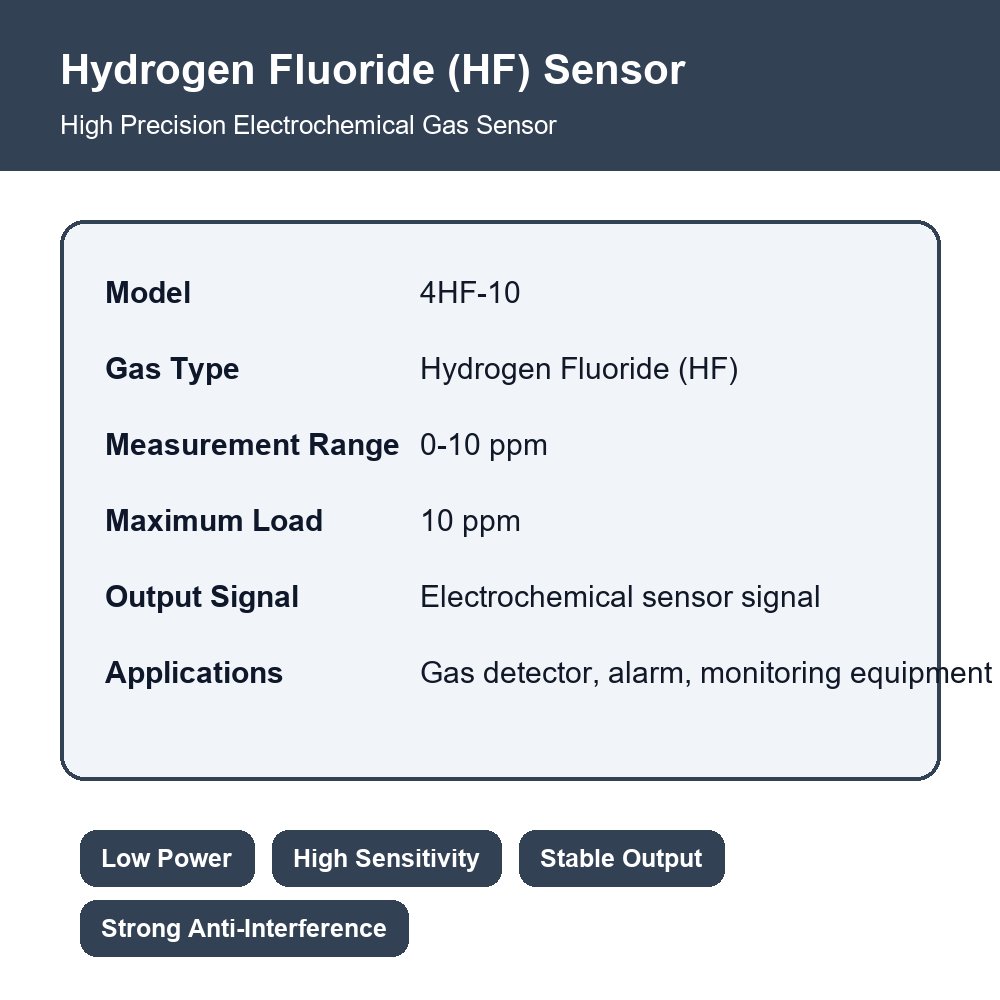4hf 10 hydrogen fluoride (hf) sensor high precision electrochemical gas detection sensor 4hf 10 hydrogen fluoride (hf) sensor high precision electrochemical gas detection sensor