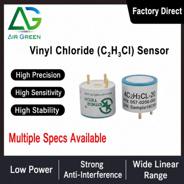 4C2H3Cl-20 Vinyl Chloride (C2H3Cl) Sensor High Precision Electrochemical Gas Detection Sensor