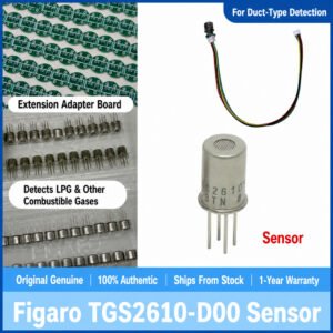 figaro tgs2610 d00 lpg lp gas sensor 1 25% lel semiconductor combustible gas sensor for leak alarm