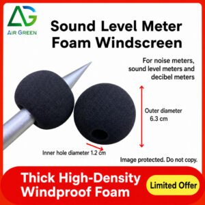sound level meter foam windscreen thick windproof sponge ball for noise meter