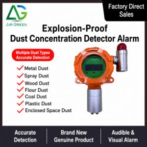 dust concentration alarm explosion proof dust concentration detector alarm high precision industrial detection product