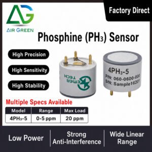 4ph3 5 phosphine (ph3) sensor high precision electrochemical gas detection sensor