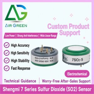 shengmi 7so2 5 sulfur dioxide so2 gas sensor 0 5ppm electrochemical industrial detection sensor