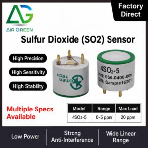4so2 5 sulfur dioxide (so2) sensor high precision electrochemical gas detection sensor