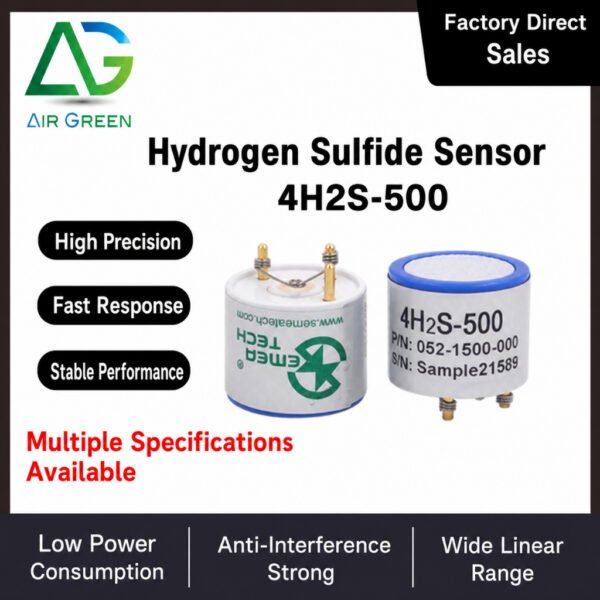 4H2S-500 Hydrogen Sulfide Sensor High Precision Industrial Detection Product
