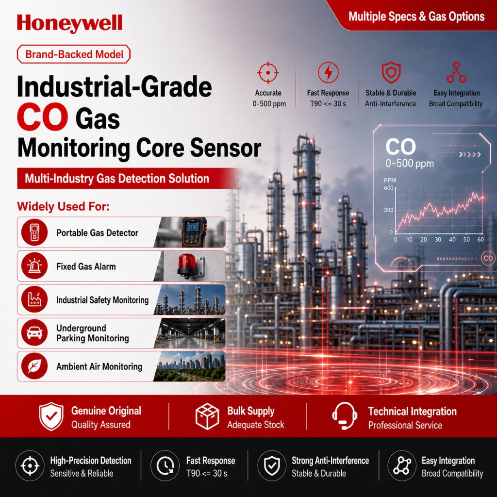 honeywell 4co carbon monoxide co electrochemical gas sensor 4c0 500 4c0 2000 honeywell 4co carbon monoxide co electrochemical gas sensor 4c0 500 4c0 2000