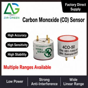 air green 4co 50 carbon monoxide co gas sensor 0 50ppm electrochemical gas detection sensor