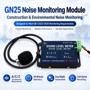 industrial noise level monitoring module, 9 24v rs485 a/c/z sound level meter